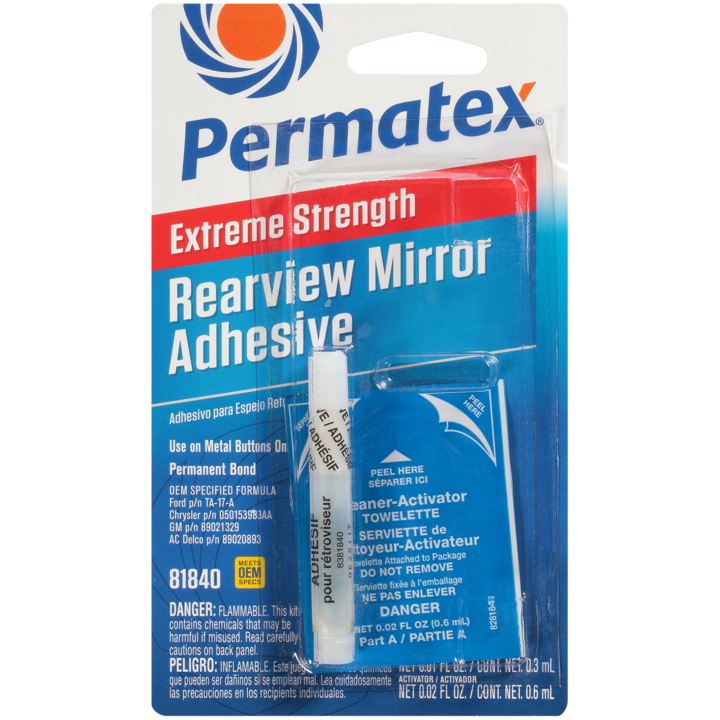 Product of Permatex 81840 Interior Rear View Mirror Adhesive