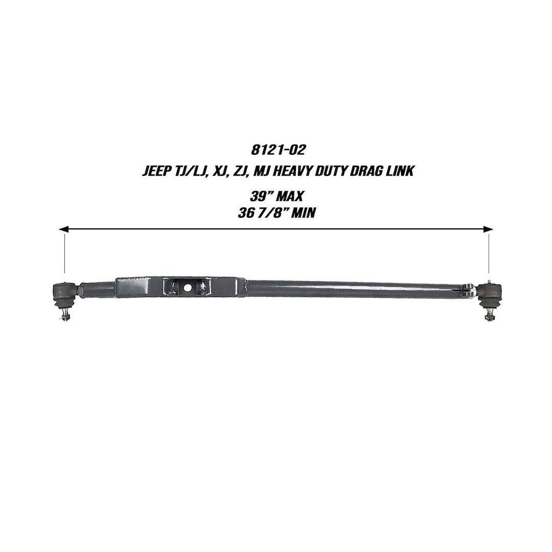Synergy Manufacturing 8121-02 Drag Link||8121-02_6.Jpg||91||syn812102||2261012