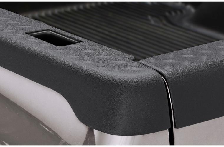 Product of Bushwacker 49501 Black Matte Textured Inside And Top Of Rail Bed Side Rail Protector