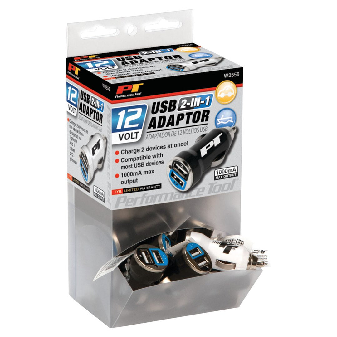 Performance Tool W2556 Usb Power Adapter||w2556_1.Jpg||86||ptlw2556||1590130