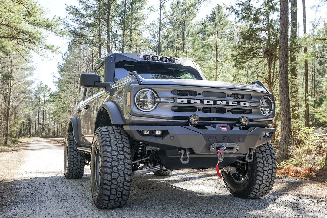 Product of Fab Fours FB21-F5251-1 Premium Steel Powder Coated Bumper