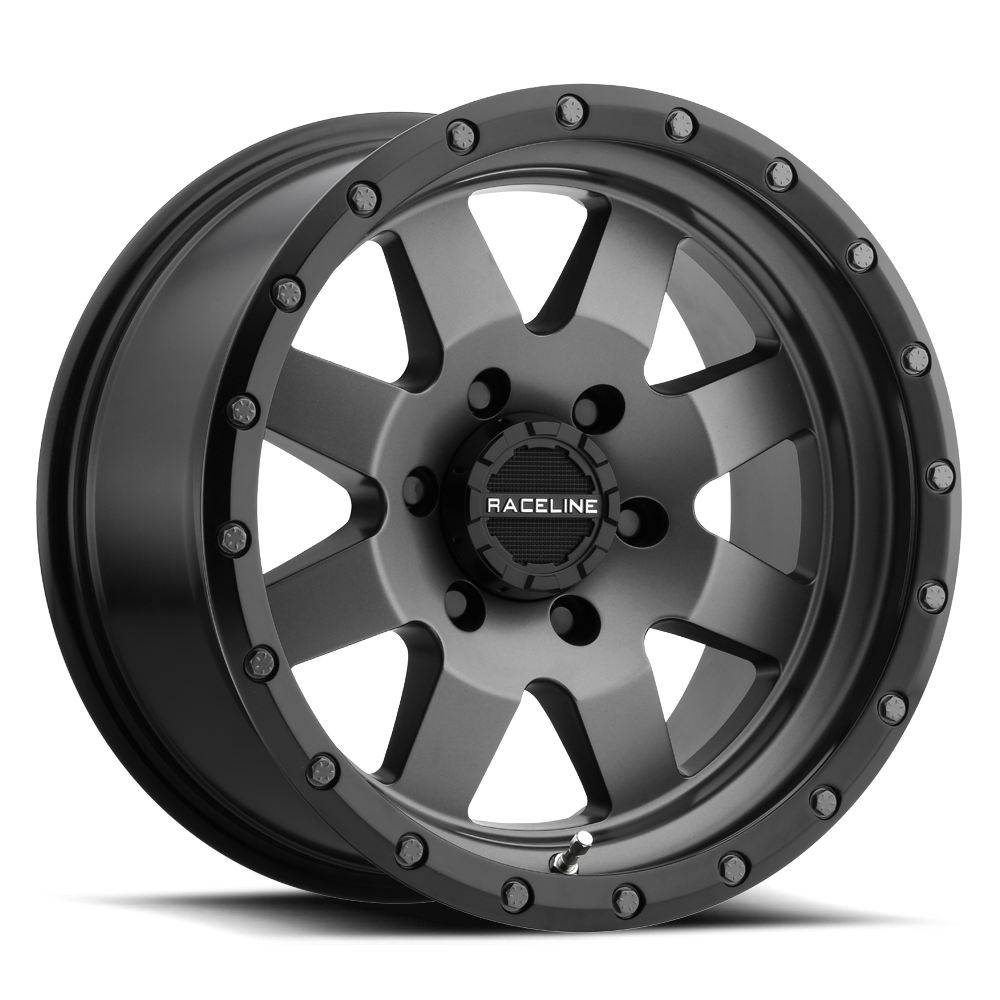 Product of Raceline 18x9 Gun Metal Wheel - 6x5.50 Bolt Pattern