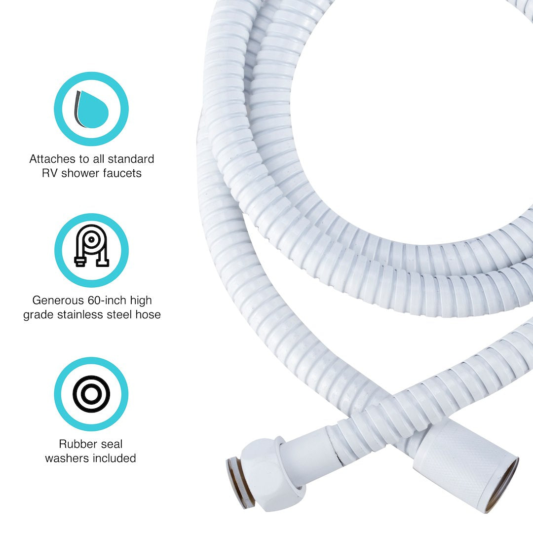 Dura Faucet Df-Sa200-Wt Shower Head Hose||df-Sa200-Wt.Jpg||87||d6udfsa200wt||1350661