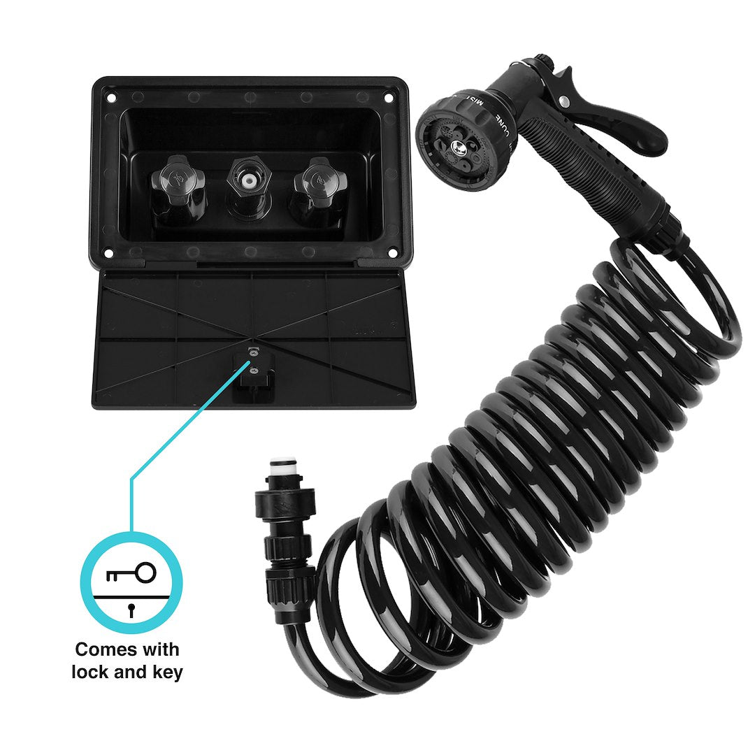 Product of Dura Faucet Df-Sa189-Bk Exterior Spray Port