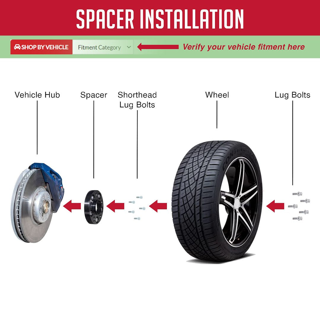 Product of Coyote Wheel Accessories 5100-30-57-M1415 Wheel Spacer