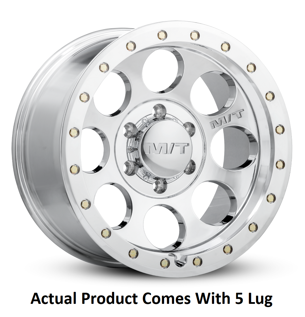 Mickey Thompson Wheel 226100306 Wheel||classic-Pro-Polished With Simulated Beadlock Ring_5 Lug.Png||85||m53274240||2333363