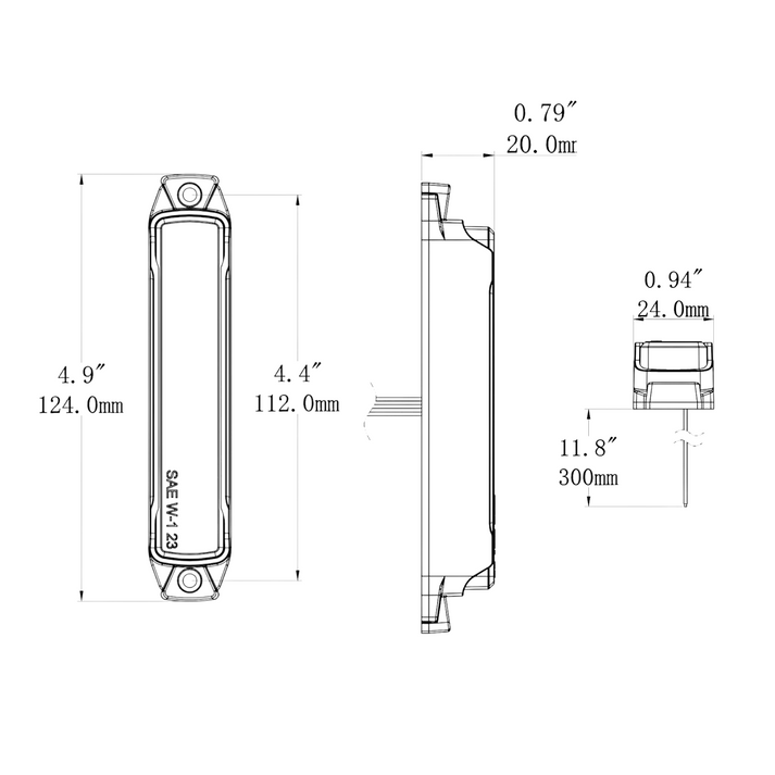 Product of Built Bright Bb6010b Warning Light