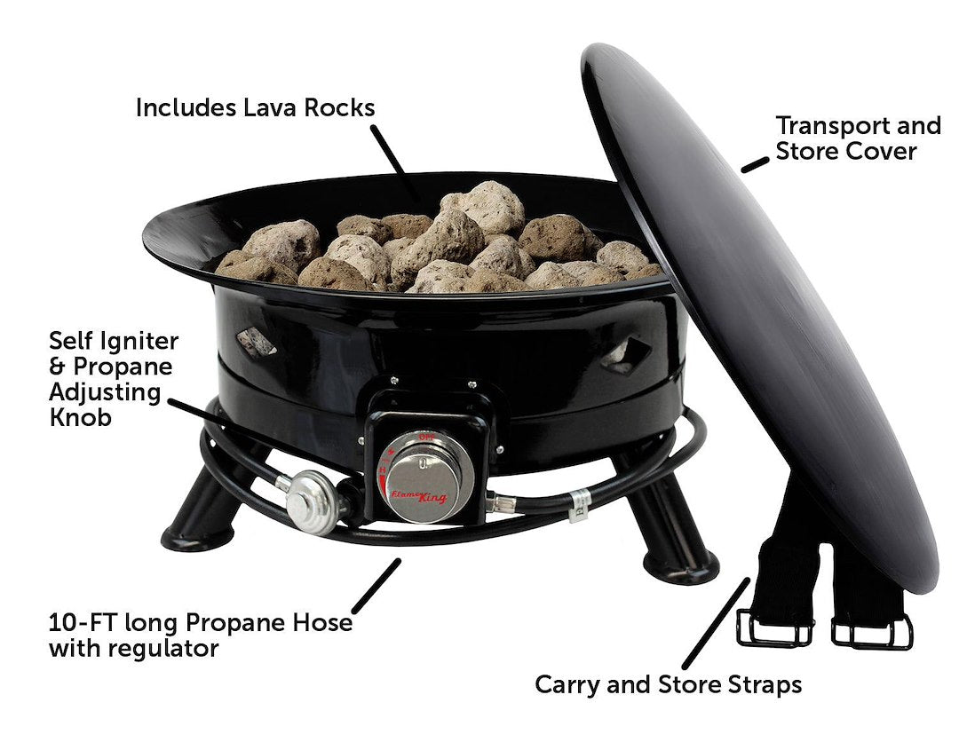 Flame King Fkg6502d Fire Pit||fkg6502d_5.Jpg||90||y6efkg6502d||1225663