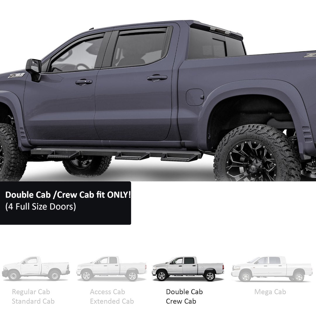 Product of Black Horse Offroad 1494768IN Inside Channel Rainguard