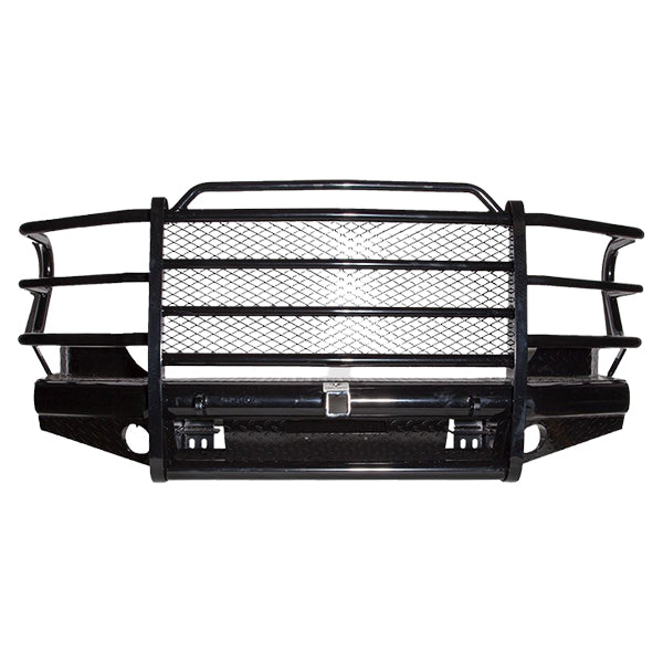 Product of Tough Country Products TFR1934D Traditional Steel Gloss Powder Coated Bumper