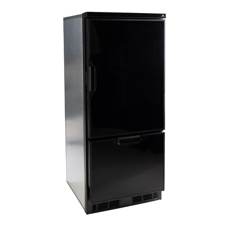 Product of Norcold 6.2 Cubic Feet Dual Compartment 1 Door Refrigerator With Freezer , Black Trim
