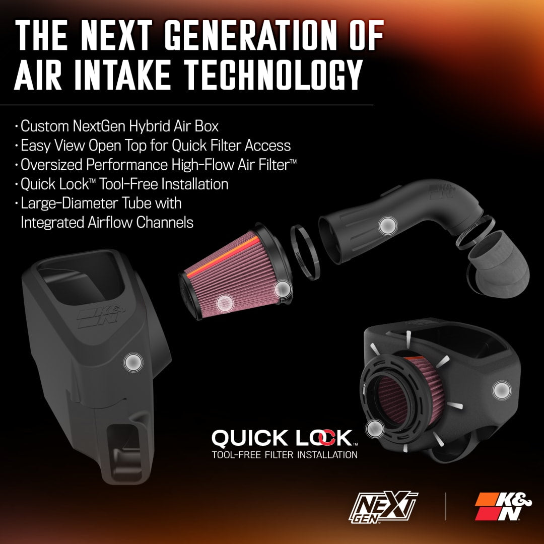 K & N Filters 50-3103 Cold Air Intake||50-3103_6.Jpg||91||k33503103||2254975