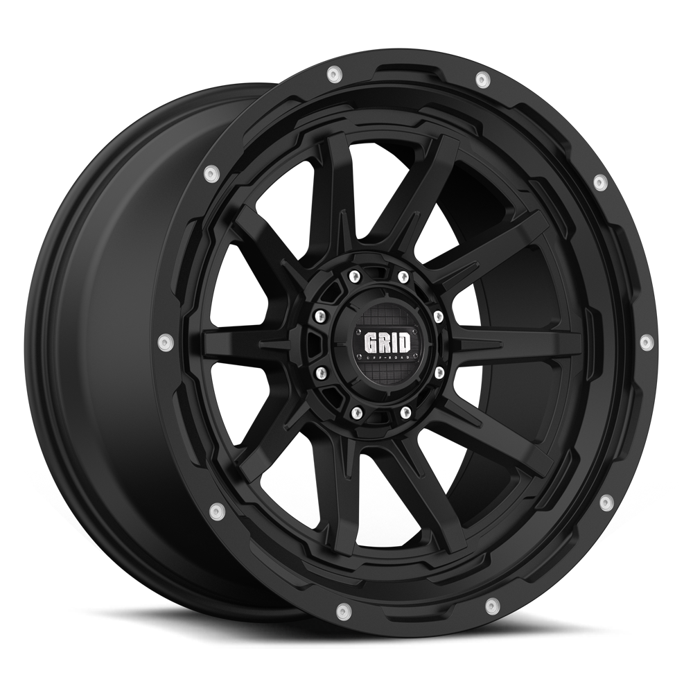 Product of Grid Wheels 18x9 Black Wheel - Not Applicable Bolt Pattern