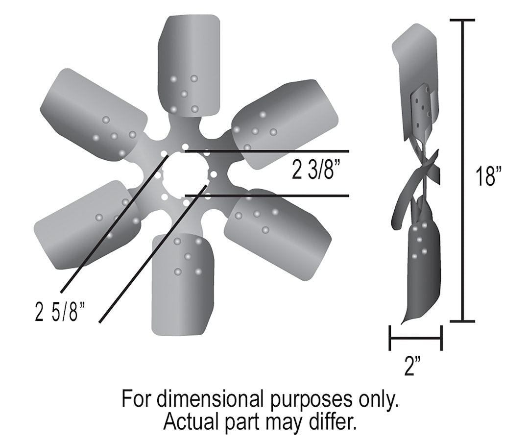 Product of Derale 17118 Cooling Fan