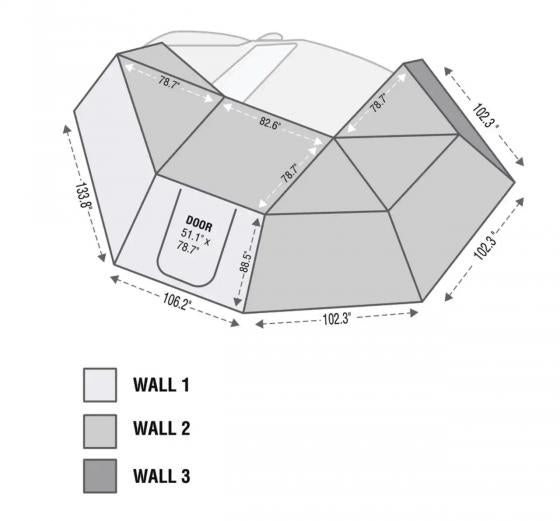 Overland Vehicle Systems 19690008 Awning Extension Panel||19690008_11.Jpg||95||ovs19690008||1512399
