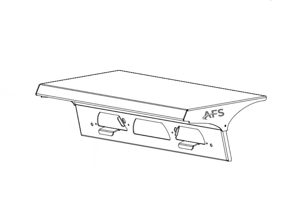 Product of Acari Fleet Solutions At-Ram-1500an Warning Light Mount