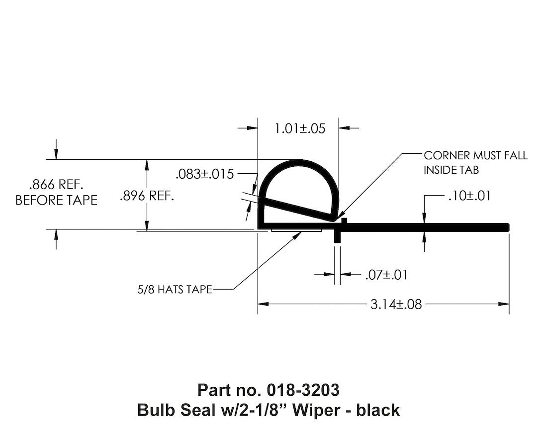 Product of Ap Products 018-3203 Slide Out Seal