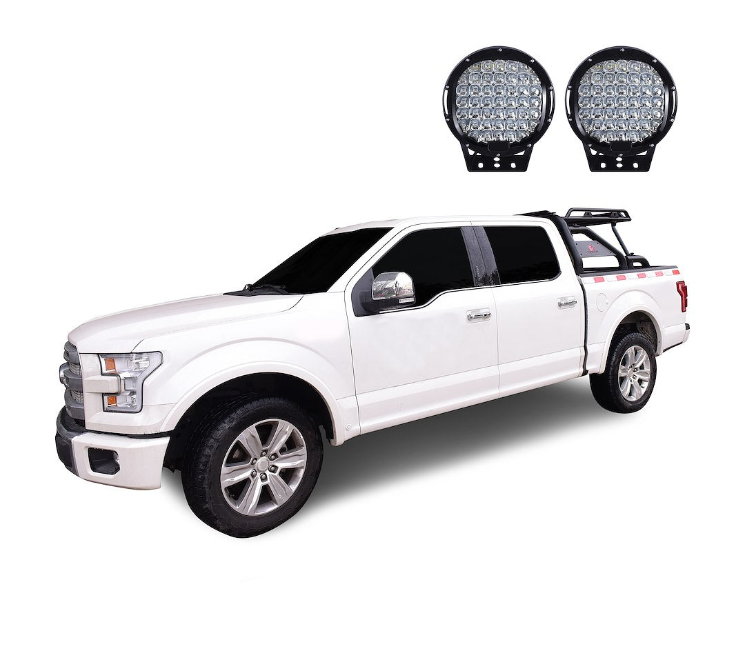 Product of Black Horse Offroad WRB-001BK-PL69B  Truck Bed Bar