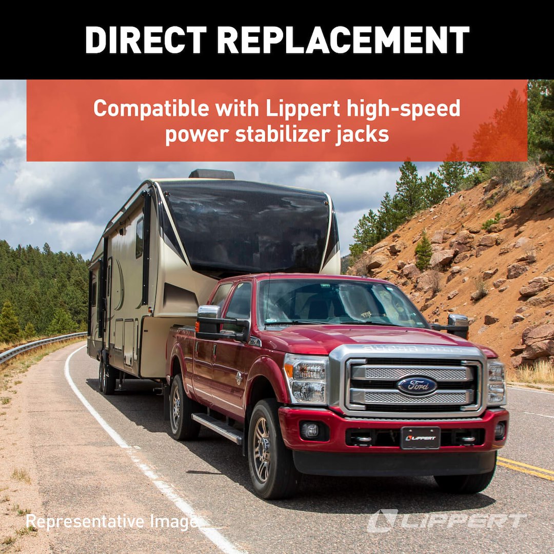 Product of Lippert Components 352338 Trailer Stabilizer Jack Stand Motor