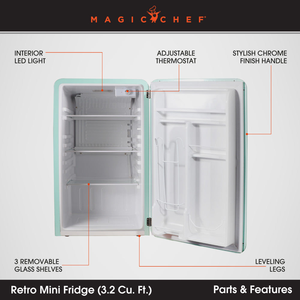 Product of Magic Chef Mcr32chm Refrigerator