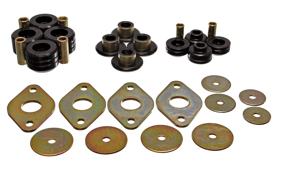 Product of Energy Suspension 8.4103G Black Polyurethane Body Mount Bushings