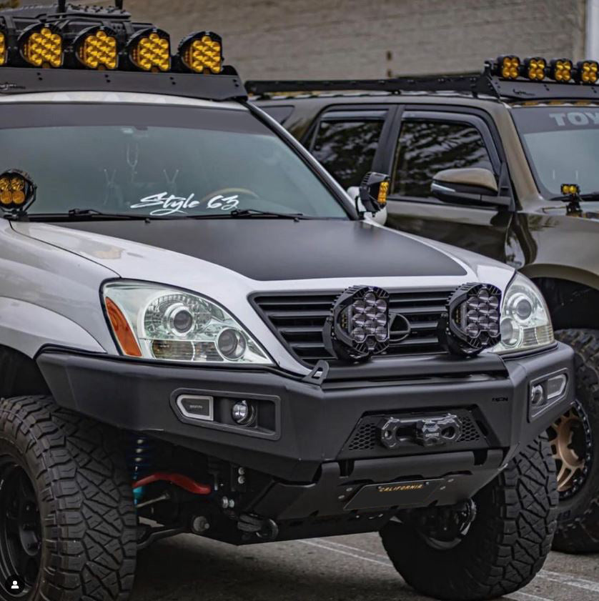 Product of Advanced Accessory Concepts 48002405 AFN4x4 Steel Powder Coated Bumper