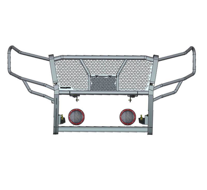 Black Horse Offroad Ru-Foex18-B-Plfr Grille Guard||ru-Foex18-B-Plfr_1.Jpg||86||blkoex18bplfr||2238852