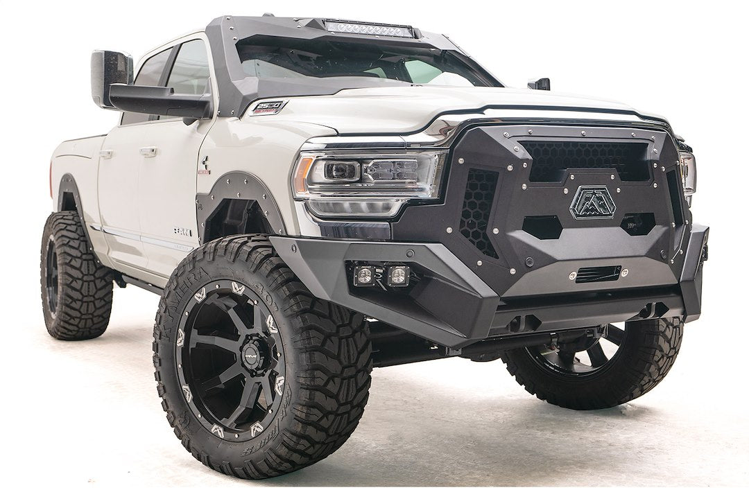 Product of Fab Fours GR4400-1 Grumper Steel Powder Coated Bumper