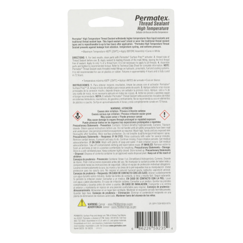 Product of Permatex 59235 Thread Sealant