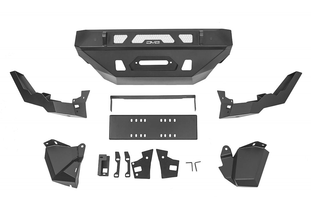 Product of DV8 Offroad FBTT2-04 MTO Series Steel Powder Coated Bumper