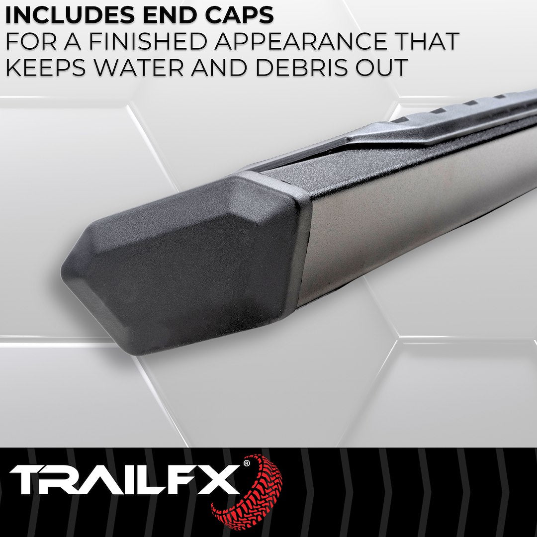 Product of TrailFX AL4005B TrailFX A4 Series Nerf Bar With Surface Steps