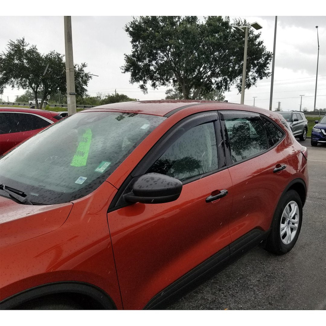 Product of TrailFX 4428H TFX 4-PC Window Vents Outside Channel Rainguard