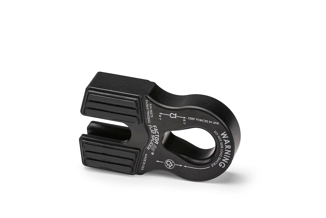 Factor 55 00375-04 Winch Cable Shackle Mount||00375-04_Flatsplicer_Black.Jpg||85||fac0037504||1711768