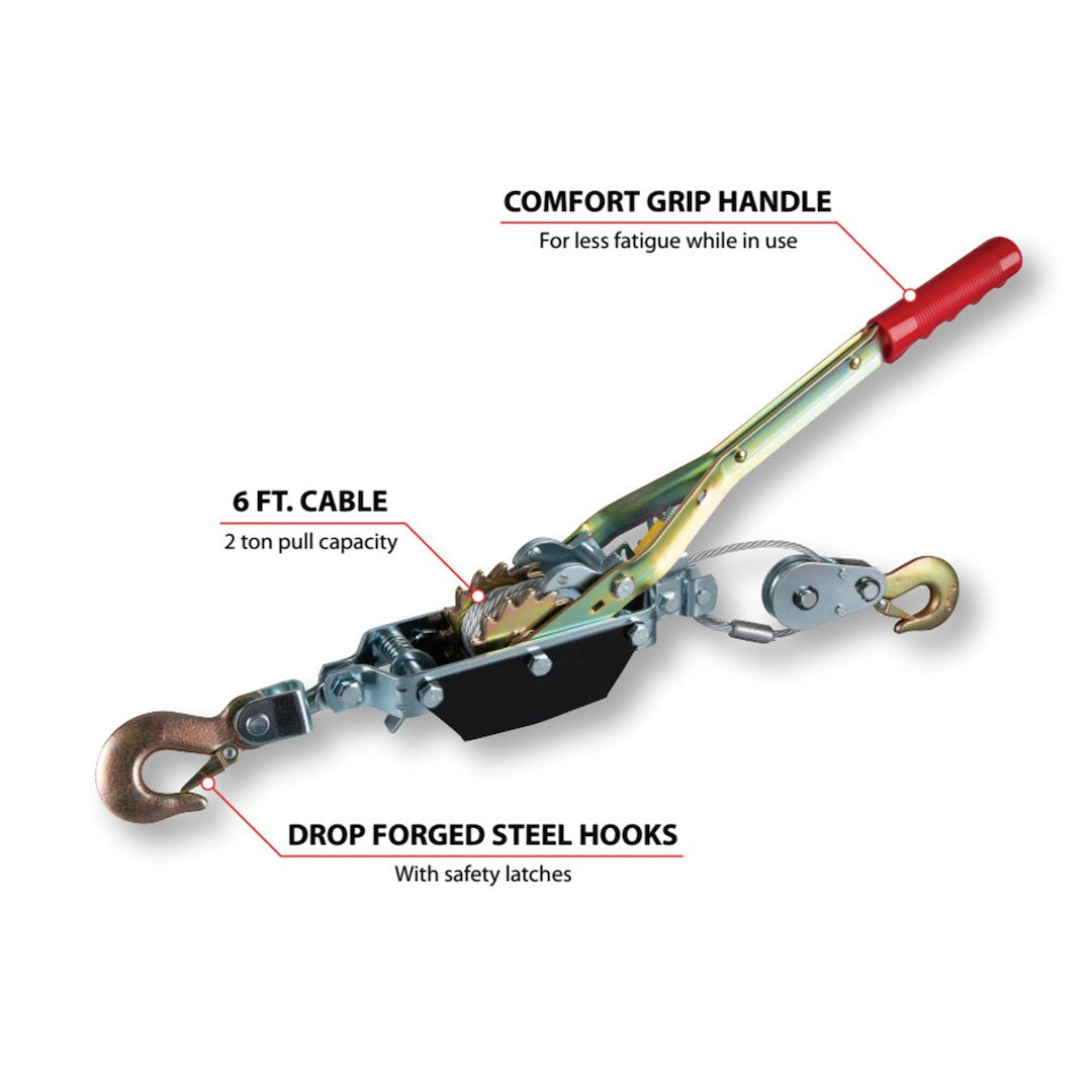 Performance Tool 50-100 Cable Winch Puller||||91||ptl50100||1912278