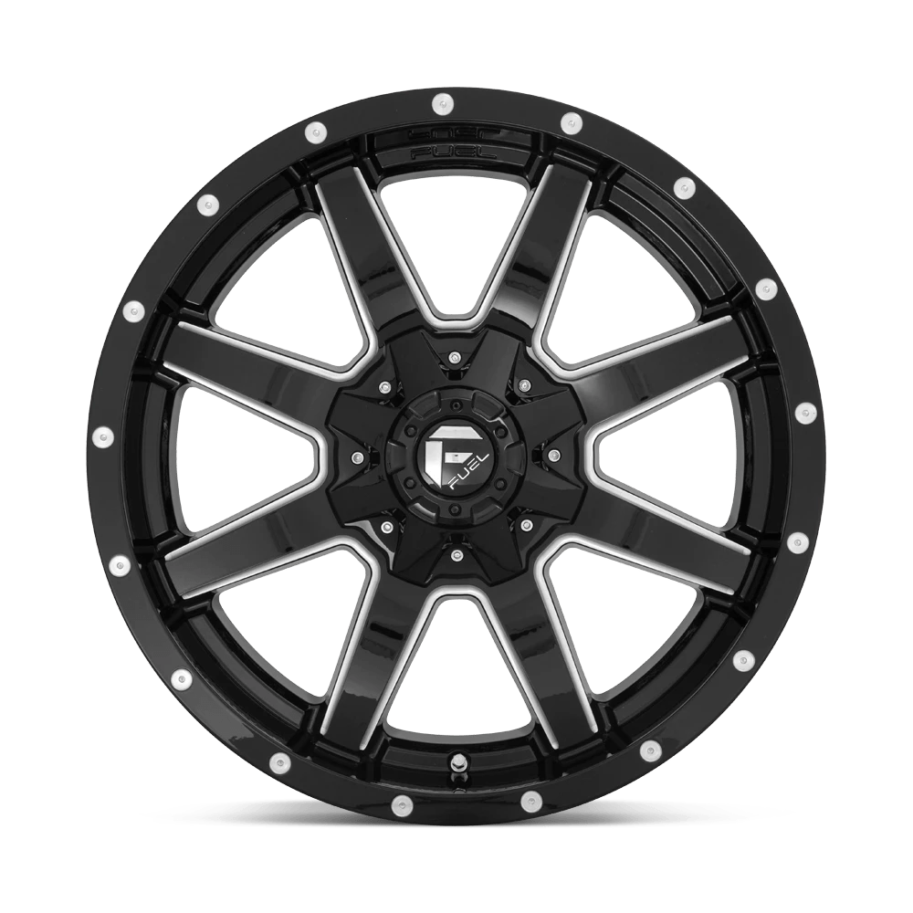 Product of Fuel Off Road 20x10 Black With Natural Accents Wheel - 6x5.31 Bolt Pattern