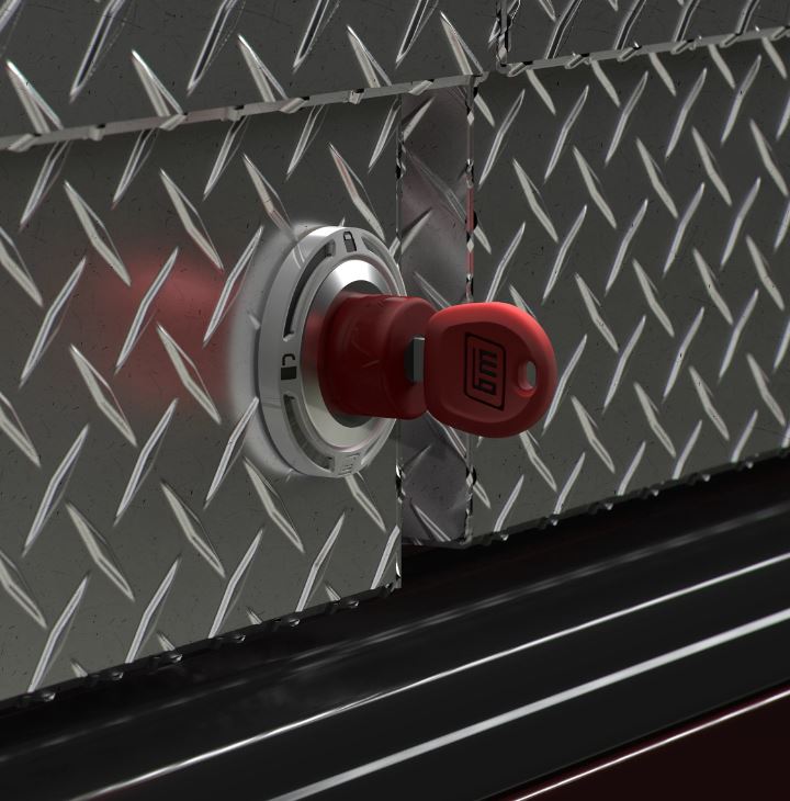 Product of Weather Guard (Werner) 70043r Tool Box Lock No Keys Included