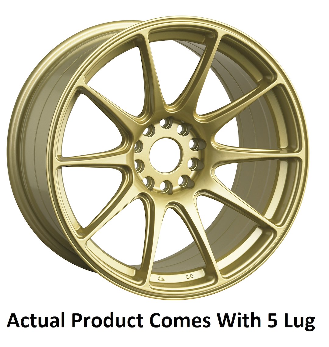 Product of Primax Wheel 18x8 Gold Wheel - 5x4.25 Bolt Pattern