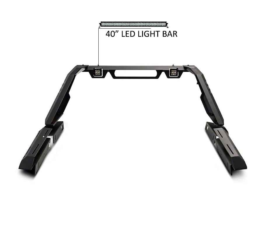 Product of Black Horse Offroad VIRB07B-KIT  Truck Bed Bar