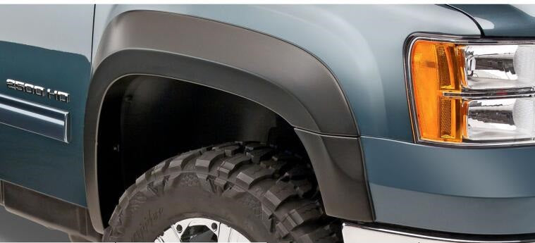 Product of Bushwacker 40107-02 Non-Exposed Fasteners Black Fender Flare - Set Of 2