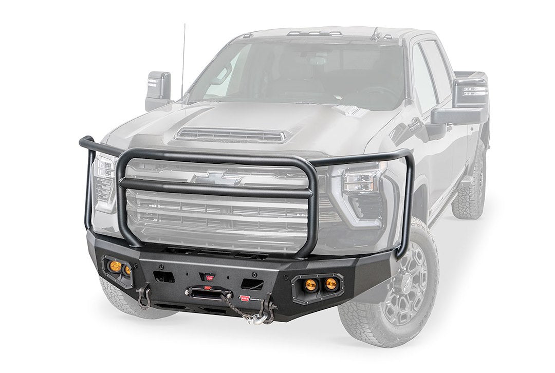 Warn 110913 Bumper||0008742_Ascent-Hd-Front-Bumper-For-2024-Chevy-Silverado-Hd-25003500-Full-Grille-Guard-110913.Jpeg||85||w36110913||1472536