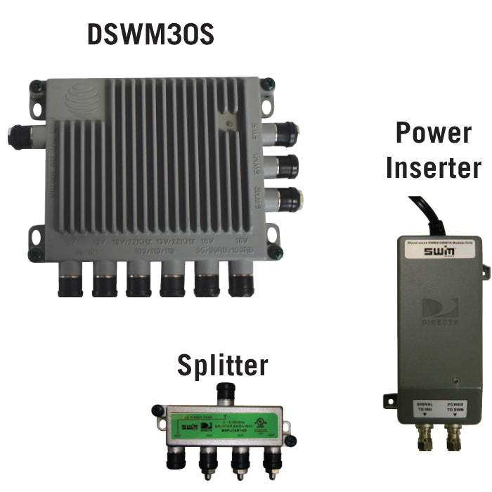 Winegard Swm-D30 Satellite Tv Antenna Single Wire Multi-Switch Kit||wgrswm-D30_1.Jpg||85||w61swmd30||1311736