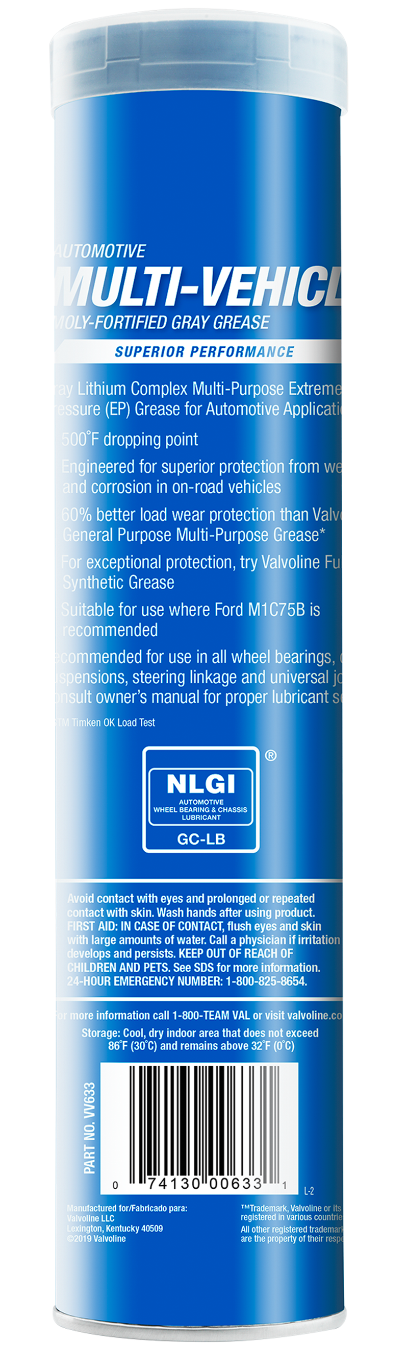 Valvoline Vv633 Multi Purpose Grease||vv633_1.Png||86||v10633||1477598