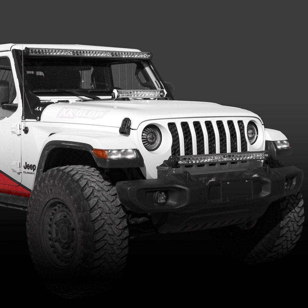 Product of Xk Glow Xk-Brc-Jl-A Light Bar Mounting Kit