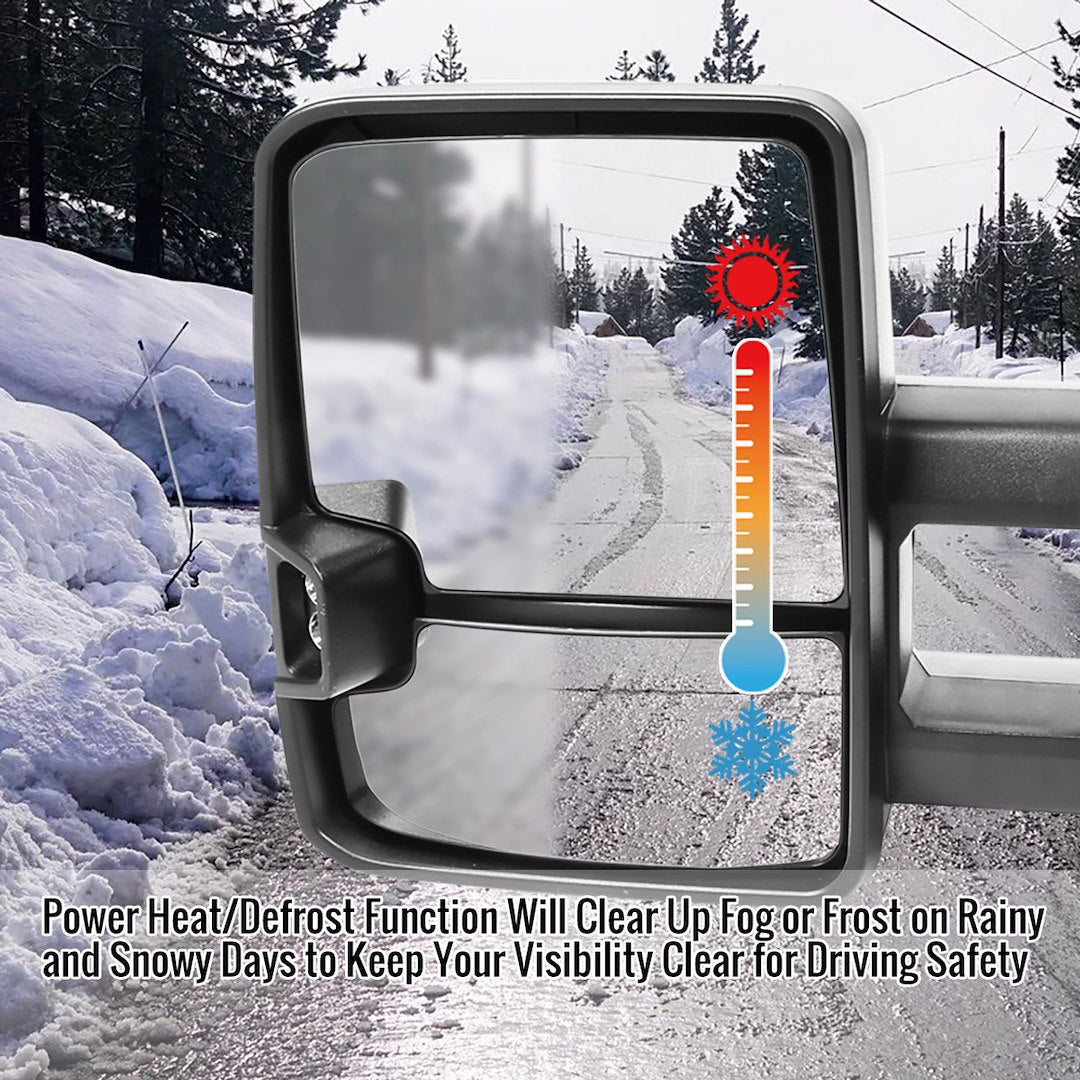 Product of Spec-D Tuning Rmx-Siv1915g3ghp-Fs Exterior Towing Mirror