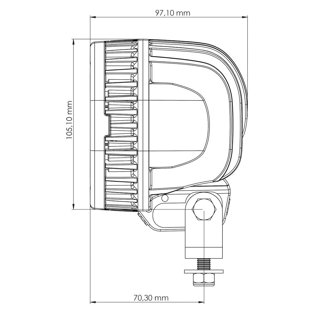 Tyri Off-Road Lights Clk-106-1 Work Light||clk-106-1_3.Jpg||88||tyrclk1061||2265314
