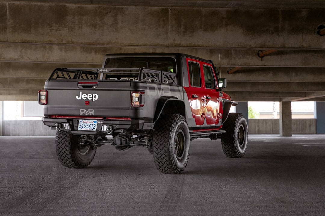 Dv8 Offroad Rbgl-06 Bumper||2020-2023-Jeep-Gladiator-Jt-Mto-Series-Rear-Bumper_Installed_1.Jpg||93||dv8rbgl06||1628530