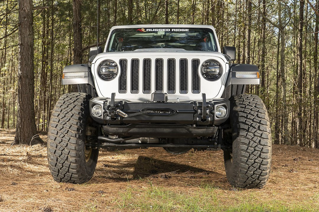 Product of Rugged Ridge 11549.04 Arcus™ Steel Powder Coated Bumper