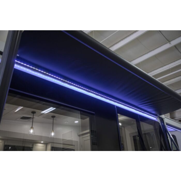 Product of Lippert Components V000315206 RV Patio Electric Awning , Black Solid