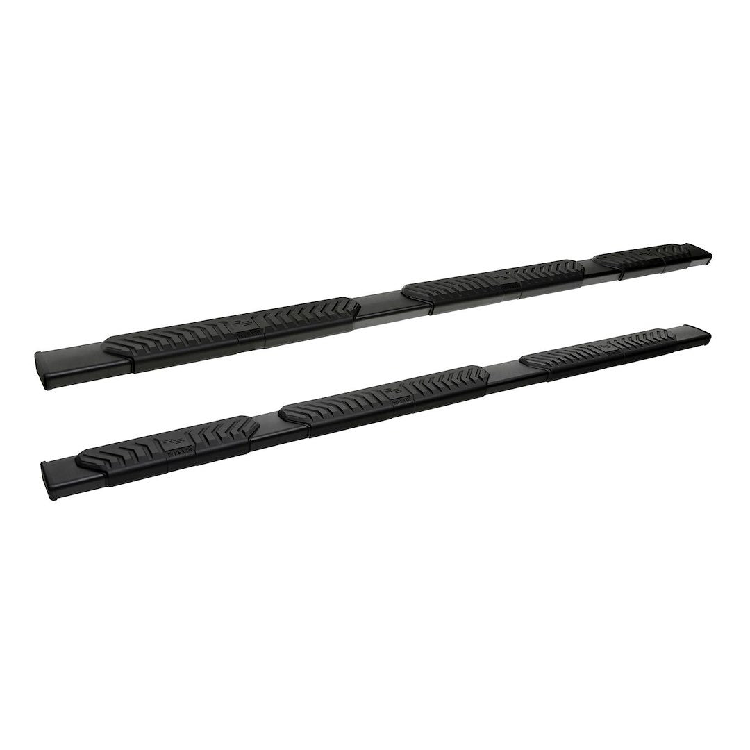 Product of Westin Automotive 28-534735 Black Powder Coated Oval Nerf Bar - Truck Wheel To Wheel