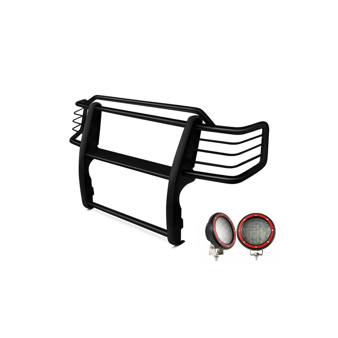 Product of Black Horse Offroad 17TN23MA-PLFR Grille Guard